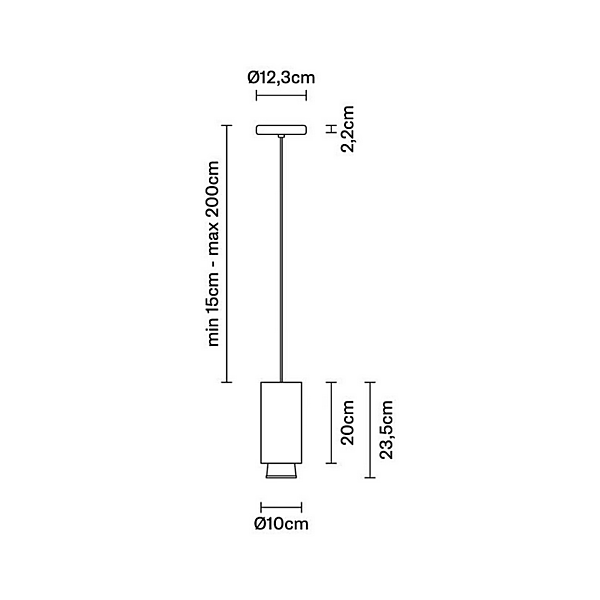 Lampada a sospensione LED Claque F43 Fabbian fabbrica Fabbian dall'Italia. Foto №10