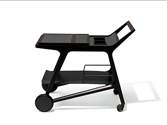 Carrello da cucina in noce GIORGETTI TOO 65300, 65301