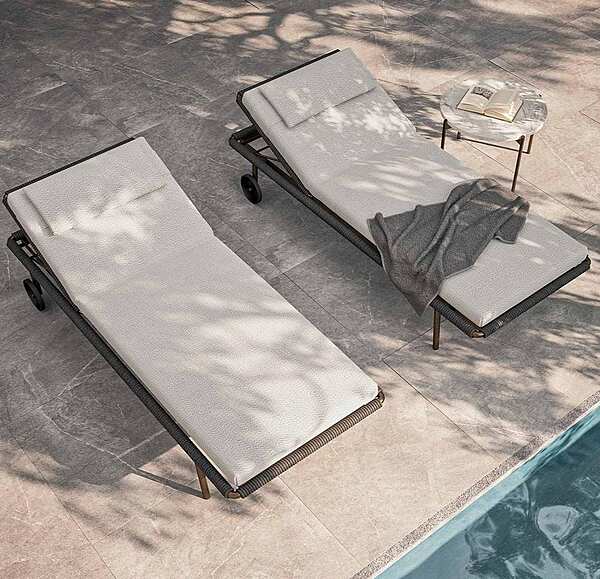 Chaise lounge RUGIANO LSE39L/G fabbrica RUGIANO dall'Italia. Foto №2