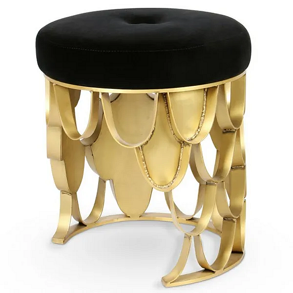 Pouf basso imbottito Koi BRABBU fabbrica BRABBU dall'Italia. Foto №3