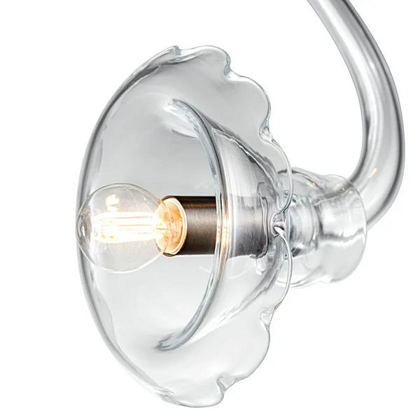 Lampada a sospensione in vetro soffiato Ikebana 3 MULTIFORME SS3370-3 fabbrica MULTIFORME dall'Italia. Foto №5