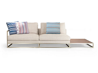 Divano angolare in tessuto da giardino Bolgheri FORMITALIA BOLGHERI/A