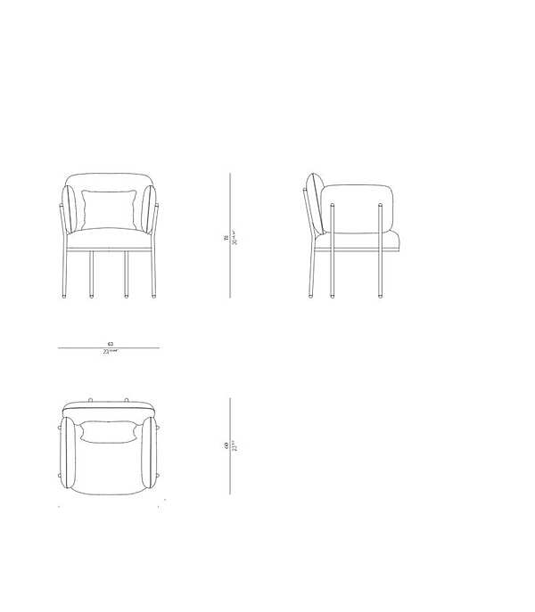 Poltrona ROSSATO 11 PL-03 fabbrica ROSSATO dall'Italia. Foto №8