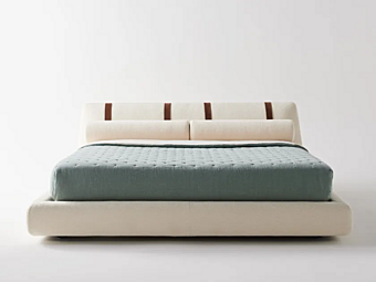 Letto imbottito con rivestimento sfoderabile Tender Nube Italia