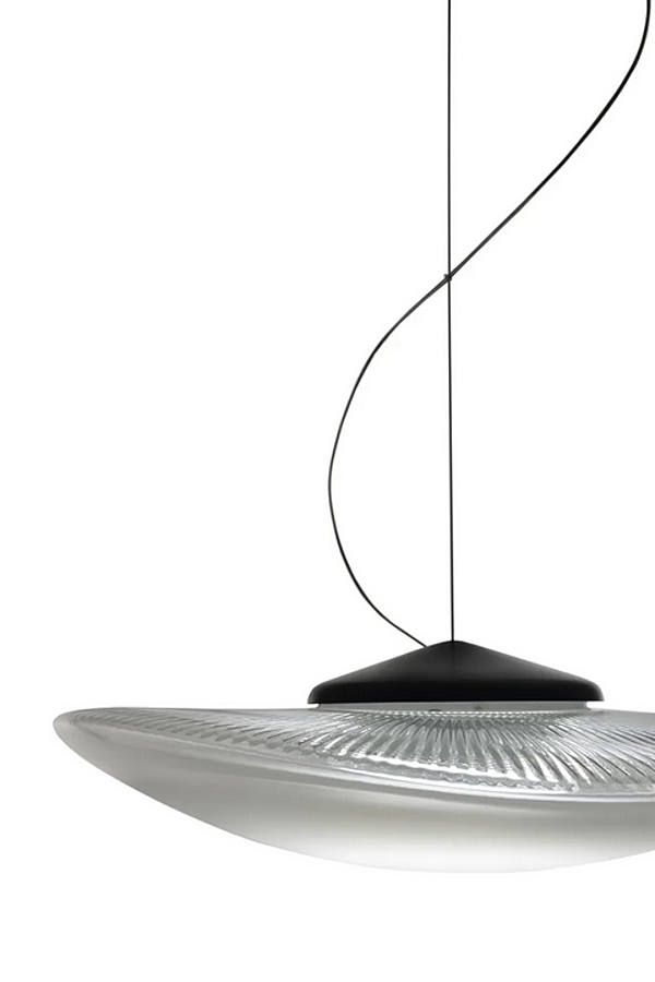 Lampada a sospensione in vetro soffiato LED Loop Fabbian fabbrica Fabbian dall'Italia. Foto №14