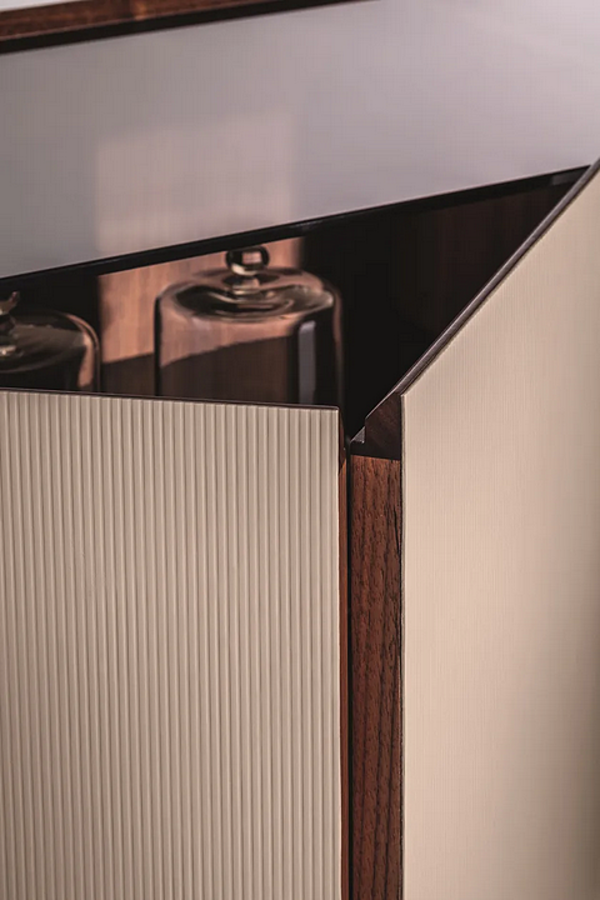 Sideboard in pelle con piano in marmo MI POLTRONA FRAU fabbrica POLTRONA FRAU dall'Italia. Foto №6