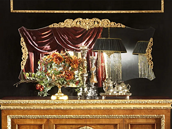 Specchio da parete in vetro Royal A.R. Arredamenti 703/S