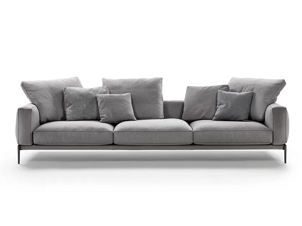 Divano in tessuto a tre posti con copertura removibile Romeo FLEXFORM fabbrica FLEXFORM dall'Italia. Foto №1