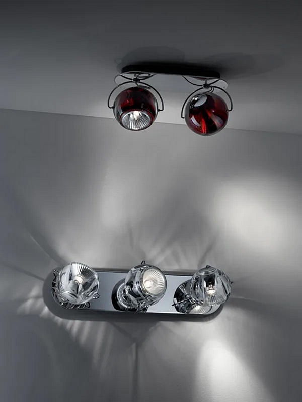 Lampada da parete e soffitto Beluga colore Fabbian fabbrica Fabbian dall'Italia. Foto №2