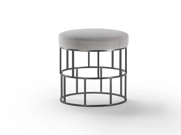 Pouf rotondo imbottito in tessuto FLEXFORM Riviera fabbrica FLEXFORM dall'Italia. Foto №1