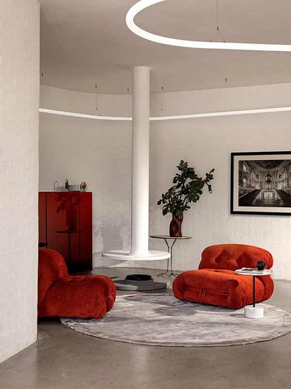 Tavolino da caffè rotondo in legno CASSINA Collezione 9 fabbrica CASSINA dall'Italia. Foto №12