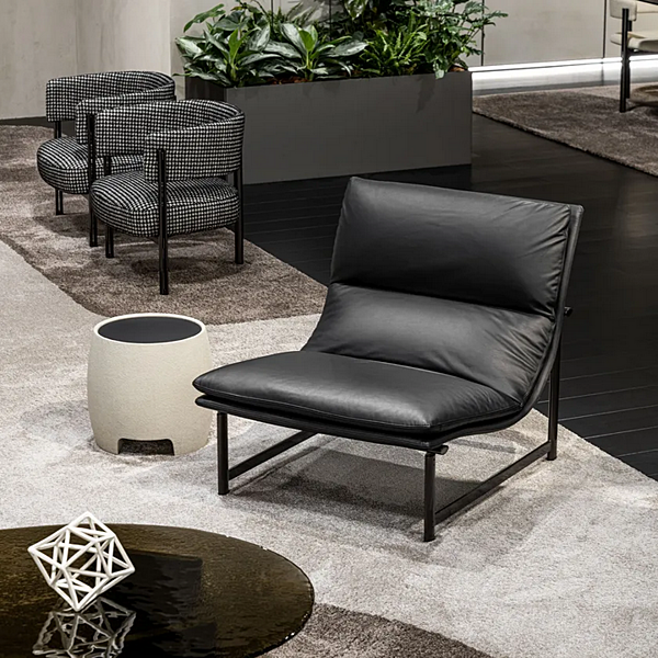 Tavolino da caffè rotondo in cemento e vetro Boston MisuraEmme fabbrica MisuraEmme dall'Italia. Foto №5