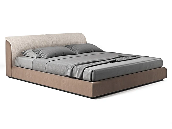 Letto matrimoniale in tessuto con testata imbottita FORMITALIA MASTER fabbrica FORMITALIA dall'Italia. Foto №2