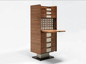 Scrivania in legno con cassetti Corium GIORGETTI 62410, 62411