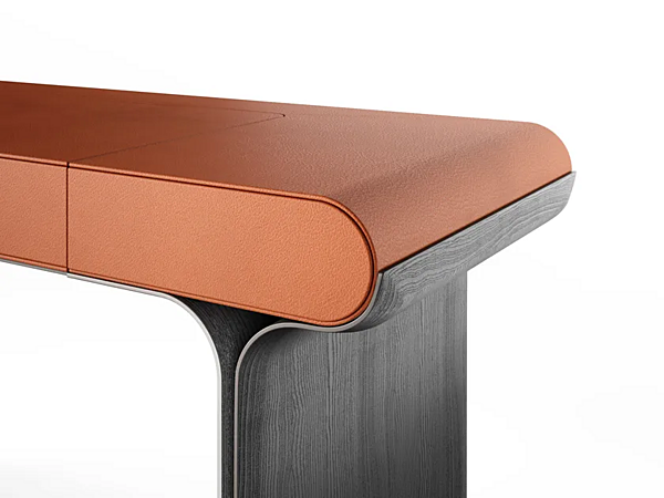 Scrivania e toeletta in vetro Gallotti&Radice collezione Stami fabbrica Gallotti & Radice dall'Italia. Foto №6