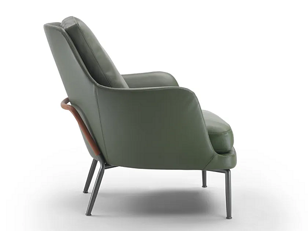 Poltrona in pelle con braccioli Marley FLEXFORM fabbrica FLEXFORM dall'Italia. Foto №2