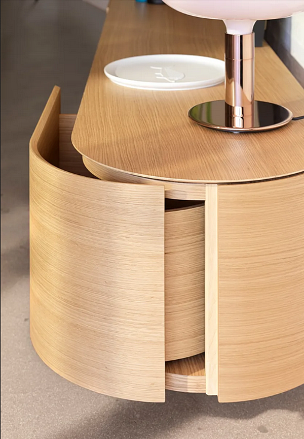 Vassoio rotondo in porcellana Poisson CASSINA GNR 32 fabbrica CASSINA dall'Italia. Foto №4