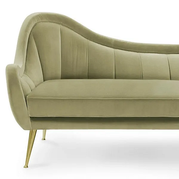 Divano in velluto a tre posti Hermes BRABBU fabbrica BRABBU dall'Italia. Foto №6