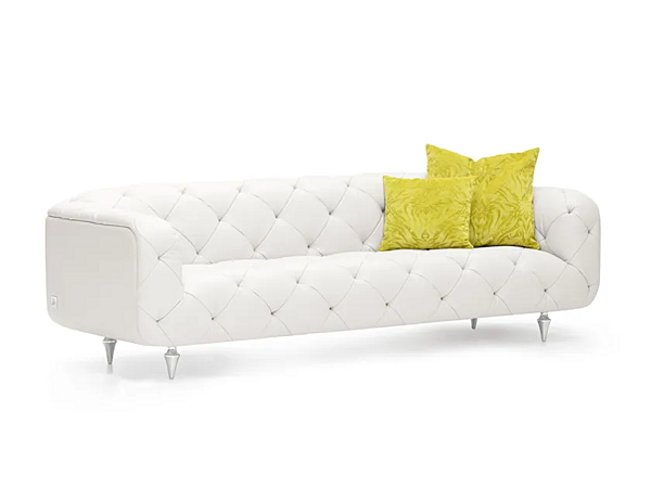 Divano in pelle trapuntata FORMITALIA JR OVERSEAS fabbrica FORMITALIA dall'Italia. Foto №2