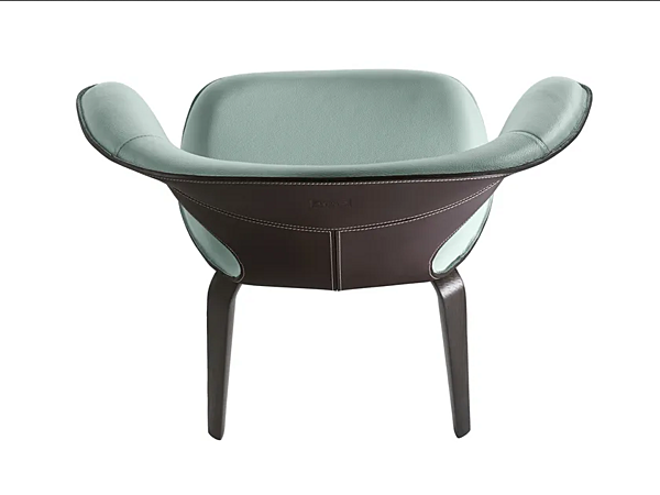 Poltrona in pelle Montera CASA +39 KR191 fabbrica POLTRONA FRAU dall'Italia. Foto №2