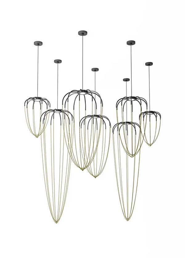 Lampada a sospensione in alluminio LED Alysoid AXOLIGHT SPALYS34, SPALYS43, SPALY51P, SPALY5G fabbrica Axolight dall'Italia. Foto №7