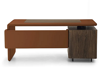 Scrivania esecutiva in pelle Yangoon Light FORMITALIA fabbrica FORMITALIA dall'Italia