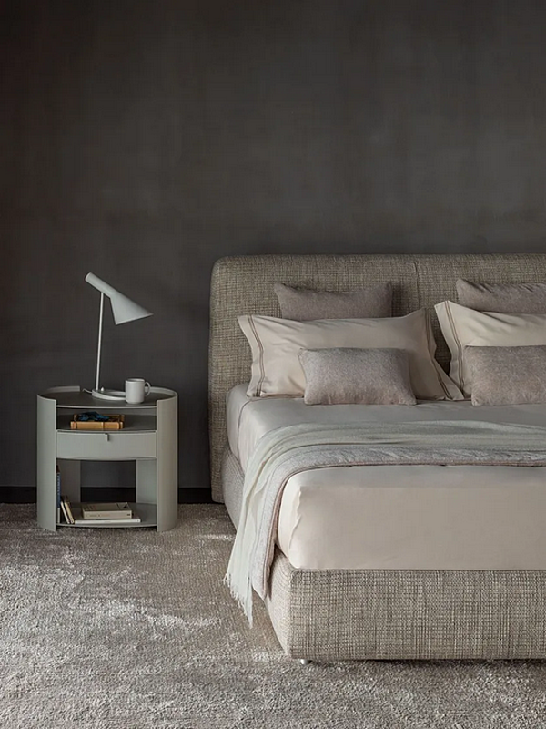 Letto matrimoniale con testiera imbottita Flou MyPlace fabbrica Flou dall'Italia. Foto №7