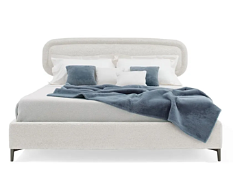Letto matrimoniale con testata imbottita VIBE GIORGETTI
