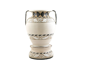 Vaso in ceramica Barocco L'Antica Deruta BA/12077/55