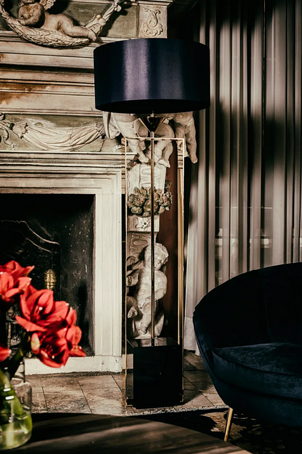 Lampada da terra in metallo LED Tosca Black Tie TOS170 fabbrica Black Tie dall'Italia. Foto №3