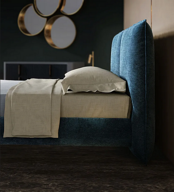 Letto matrimoniale con testata imbottita CASA +39 ERYTHEA EER001 fabbrica ENCORE (by CASA +39) dall'Italia. Foto №4