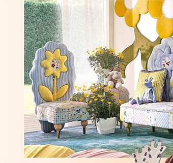 Poltrona ALTA MODA HAPPY FLOWE fabbrica ALTA MODA dall'Italia