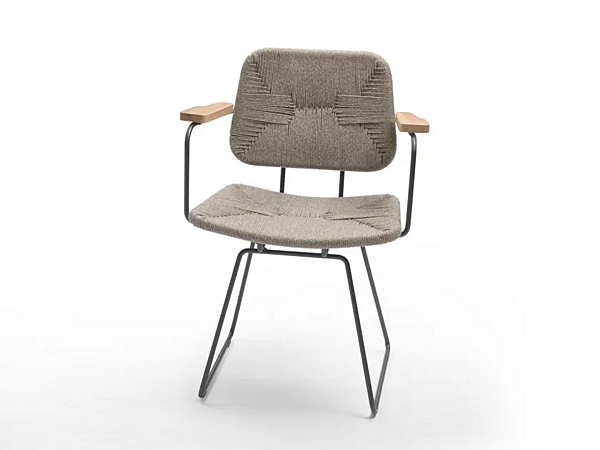Sedia con braccioli in corda FLEXFORM ECHOES fabbrica FLEXFORM dall'Italia. Foto №1