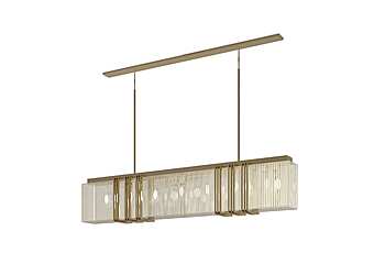 Lampada a sospensione in metallo Infinity Bizzotto Italia