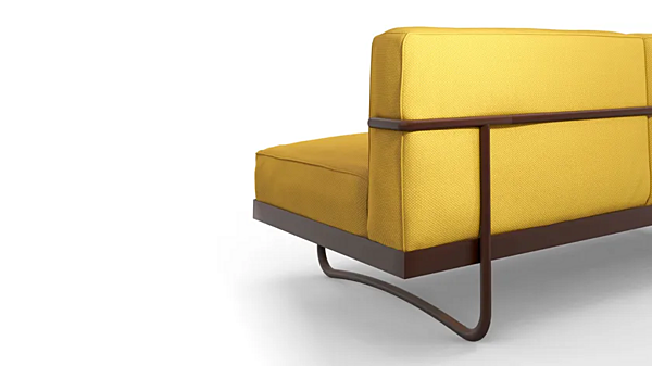 Divano a due posti con schienale imbottito CASSINA 5 Canapé Appartement Le Corbusier 005 fabbrica CASSINA dall'Italia. Foto №6