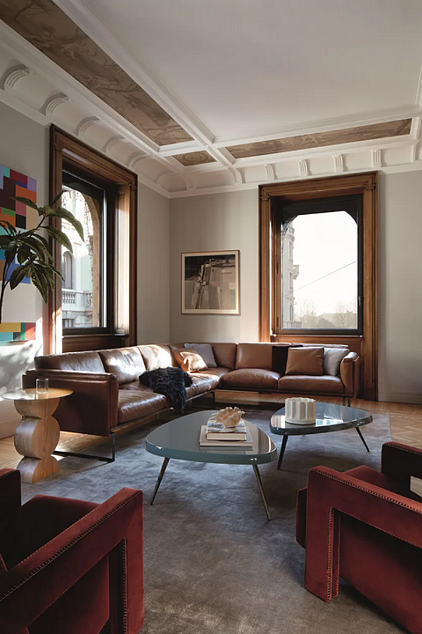 Poltrona in tessuto CASSINA 637 Utrecht fabbrica CASSINA dall'Italia. Foto №8