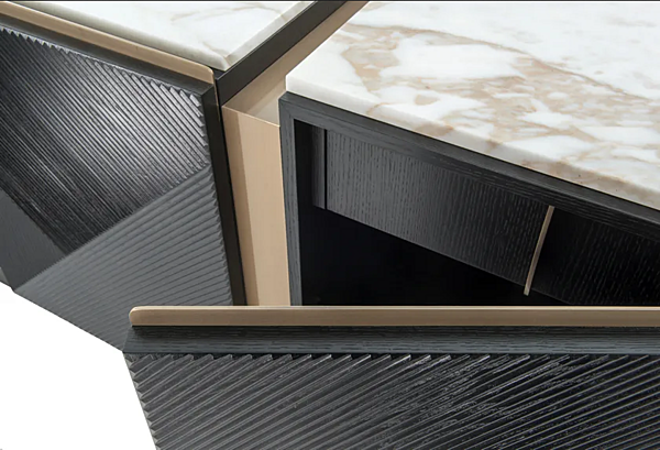 Credenza a quattro ante in legno OPERA CONTEMPORARY NEW VICTOR fabbrica OPERA CONTEMPORARY dall'Italia. Foto №4