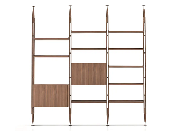 Libreria in legno a soffitto e pavimento CASSINA 835 Infinito fabbrica CASSINA dall'Italia. Foto №2