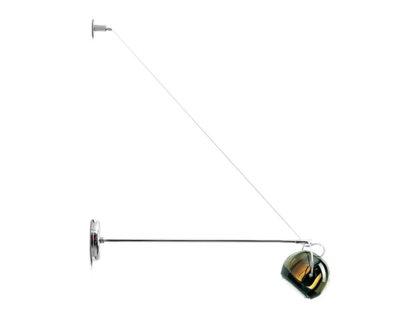 Lampada da parete regolabile in colore Beluga Fabbian fabbrica Fabbian dall'Italia. Foto №6
