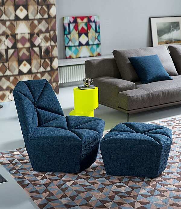Pouf ALBERTA SALOTTI 1GSPPOUFF fabbrica ALBERTA SALOTTI dall'Italia. Foto №1
