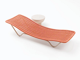 Lettino prendisole in corda PAOLA LENTI Jardin B179DA