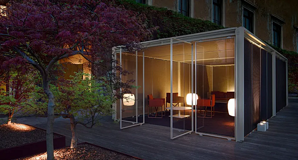 Gazebo in alluminio e legno Cabanne Modulo Quadro PAOLA LENTI fabbrica PAOLA LENTI dall'Italia. Foto №6