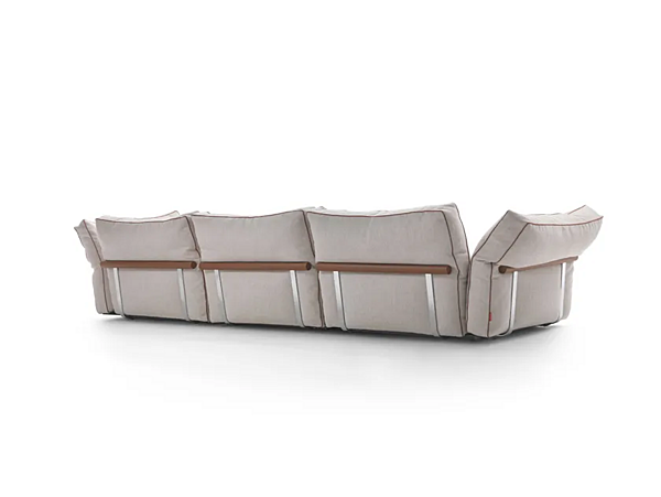 Divano a tre posti in tessuto Camelot FLEXFORM fabbrica FLEXFORM dall'Italia. Foto №4