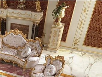 Педестал из дерева Modenese Luxury Interiors 15614 fabbrica MODENESE GASTONE dall'Italia