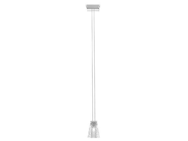 Lampada a sospensione in cristallo Vicky Fabbian fabbrica Fabbian dall'Italia. Foto №3