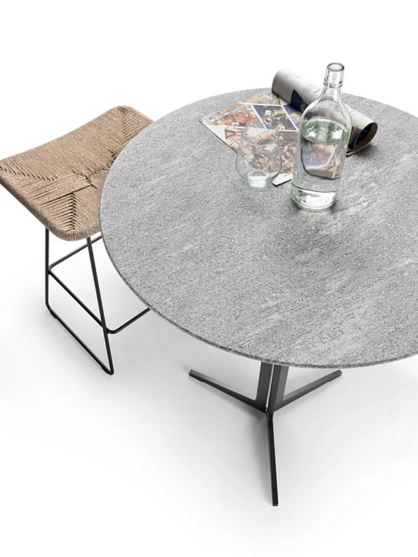 Tavolo alto con base a 3 stelle Fly outdoor FLEXFORM fabbrica FLEXFORM dall'Italia. Foto №3
