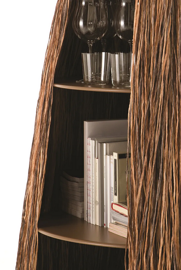 Libreria indipendente in rafia Edra collezione Cabana CNA010 fabbrica EDRA dall'Italia. Foto №3