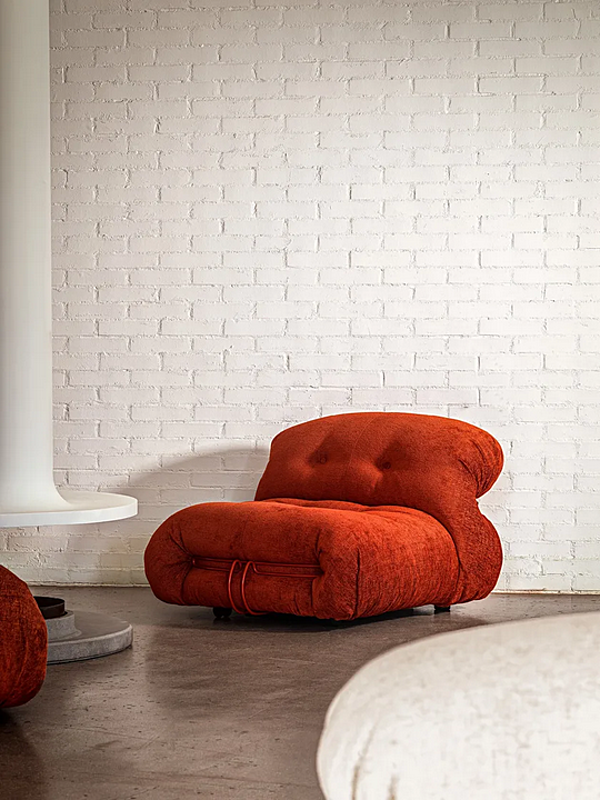 Poltrona in tessuto Soriana CASSINA fabbrica CASSINA dall'Italia. Foto №12