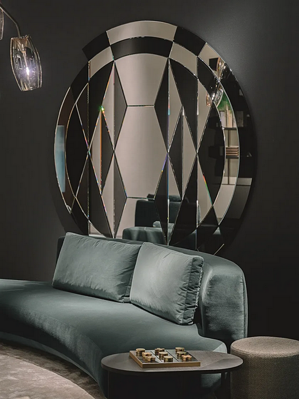 Divano curvo in tessuto Audrey Gallotti&Radice fabbrica Gallotti & Radice dall'Italia. Foto №4