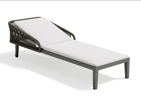 Lettino prendisole impilabile in tessuto con ruote Atmosphera Dream 2.0 DR.LT. fabbrica ATMOSPHERA dall'Italia. Foto №1